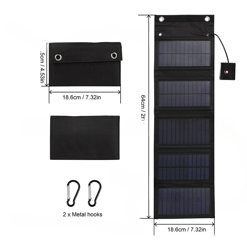 25W 5V Solar-Falttasche, wasse – Solar Charger Panel Foldable Bewertung und Preis